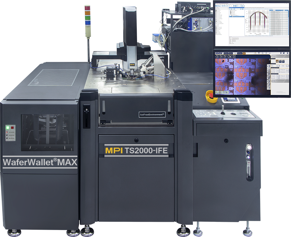 MPI TS2000-IFE with WaferWallet®MAX for Silicon Photonics On-Wafer Test