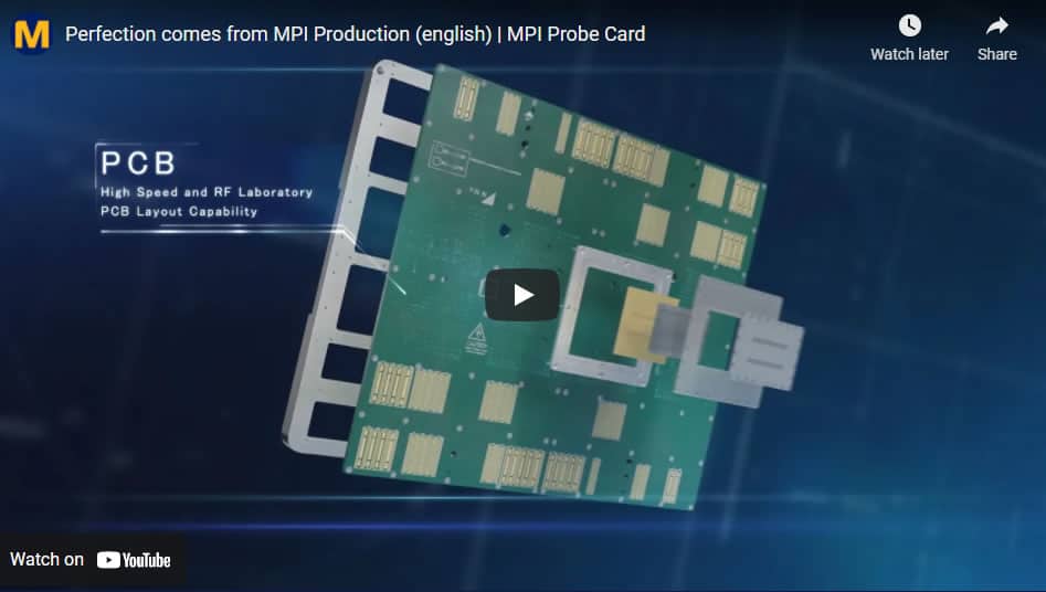 MPI substrate and needle in-house fabrication ability